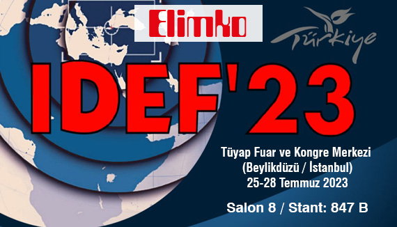 Elimko İDEF 2022 Fuarında